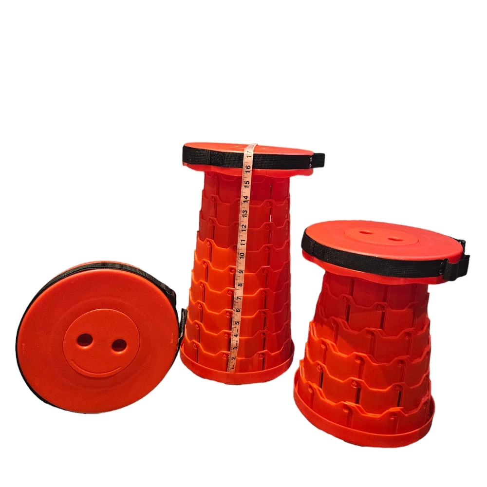 Retractable telescopic plastic Stool - Picture 2 of 3